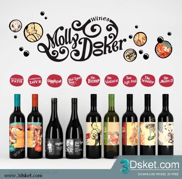 Free Download 3D Models Tableware Kitchen 0110