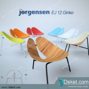 3D Model Arm Chair Free Download 218