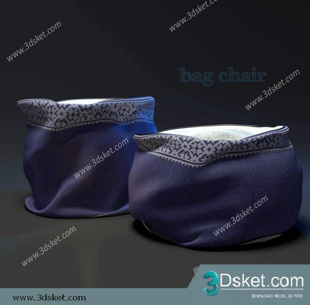 3D Model Chair Free Download 0120