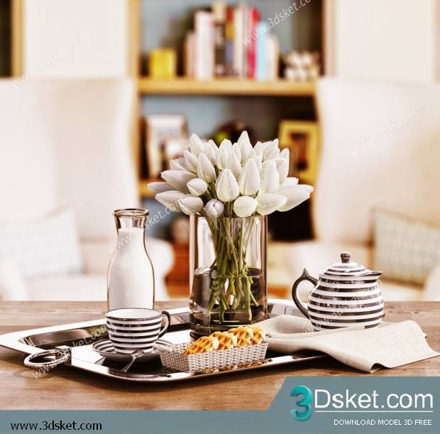 Free Download 3D Models Tableware Kitchen 0112