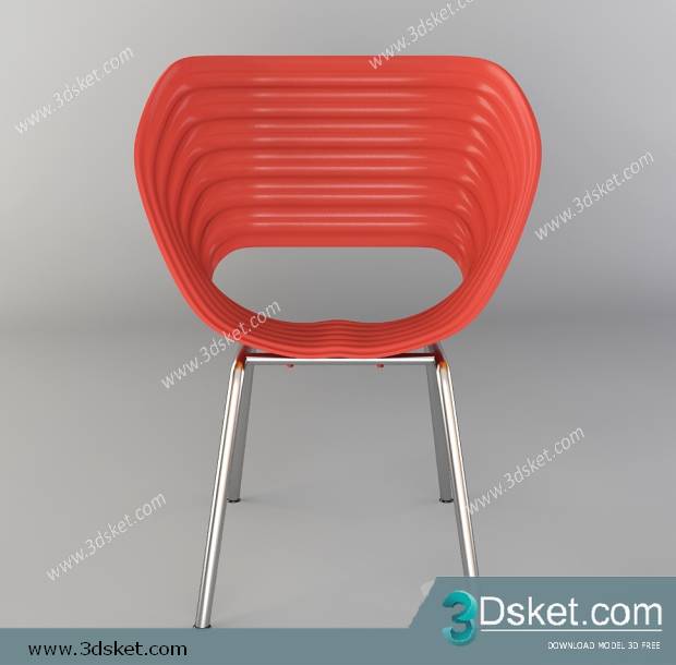 3D Model Chair Free Download 0123