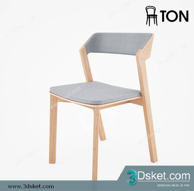 3D Model Chair Free Download 0125