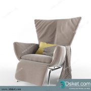 3D Model Arm Chair Free Download 227
