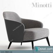 3D Model Arm Chair Free Download 228