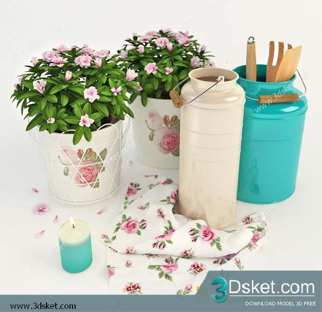 3D Model Plant Free Download 028