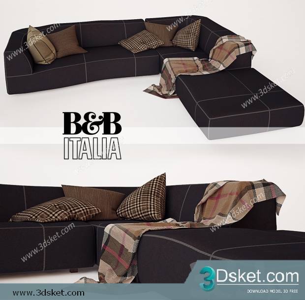 3D Model Sofa Free Download 138