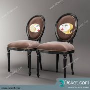 3D Model Arm Chair Free Download 234