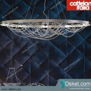 Free Download Ceiling Light 3D Model 0125