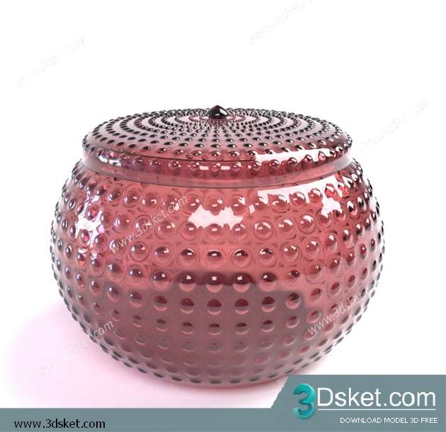 Free Download Vase 3D Model 093