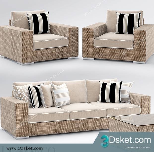 3D Model Sofa Free Download 139