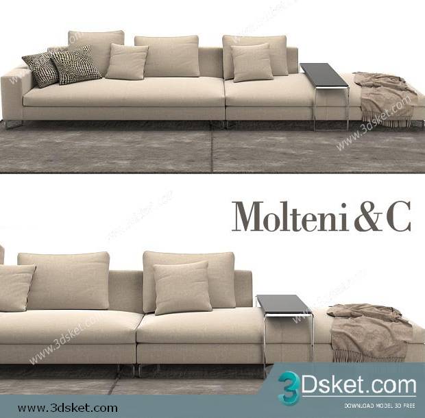 3D Model Sofa Free Download 086