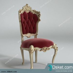 3D Model Arm Chair Free Download 238