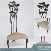 3D Model Arm Chair Free Download 239