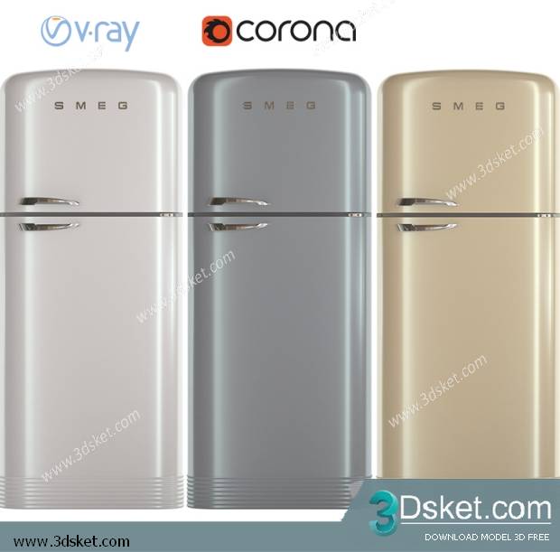 Free Download Kitchen Appliance 3D Model 0118