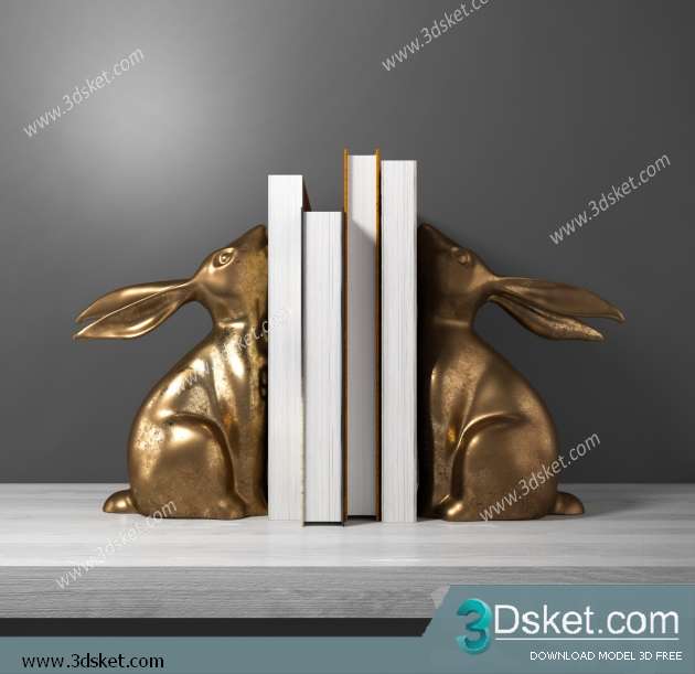 Free Download Decorative set 3D Model 0171