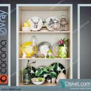 Free Download Decorative set 3D Model 0173