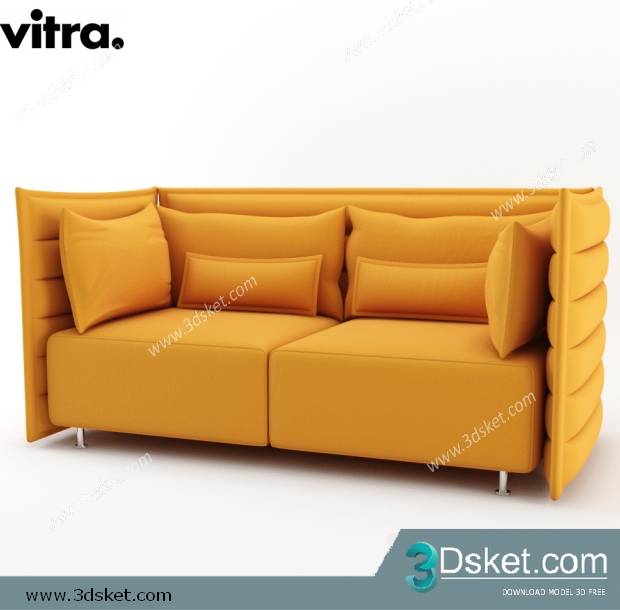 3D Model Sofa Free Download 144