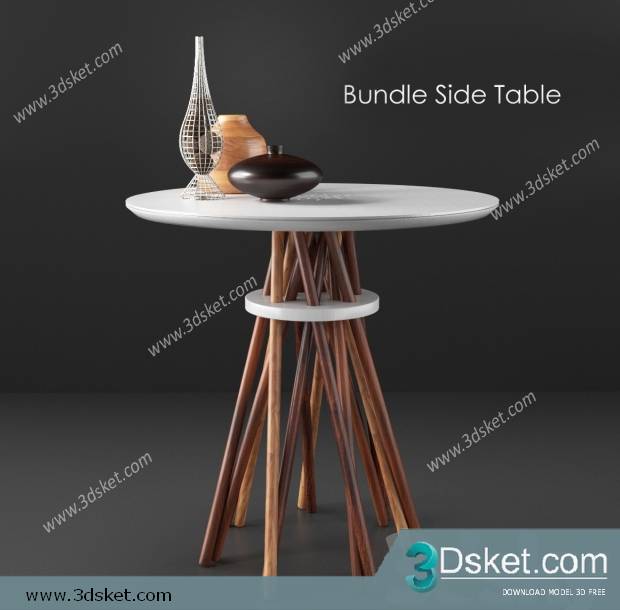 3D Model Table Free Download 0107
