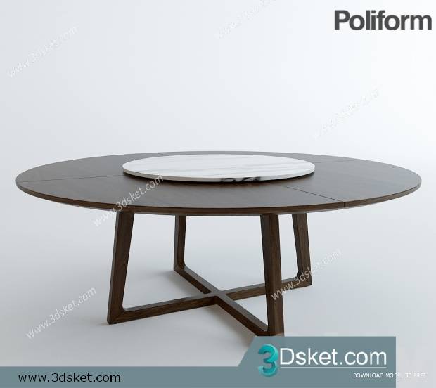 3D Model Table Free Download 0108