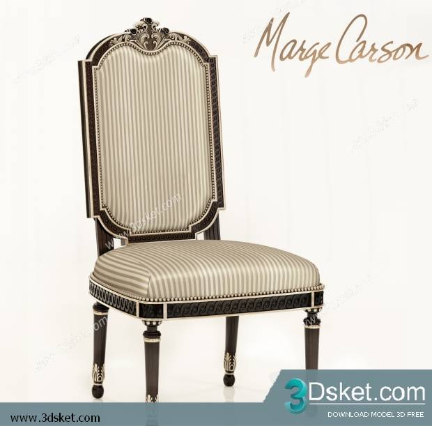 3D Model Arm Chair Free Download 245