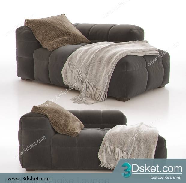 3D Model Chair Free Download 0136