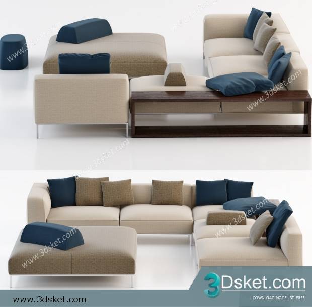 3D Model Sofa Free Download 149