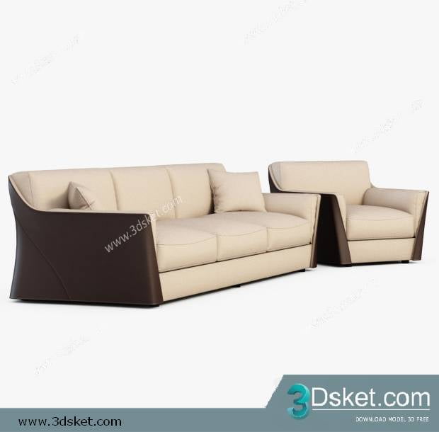 3D Model Sofa Free Download 150