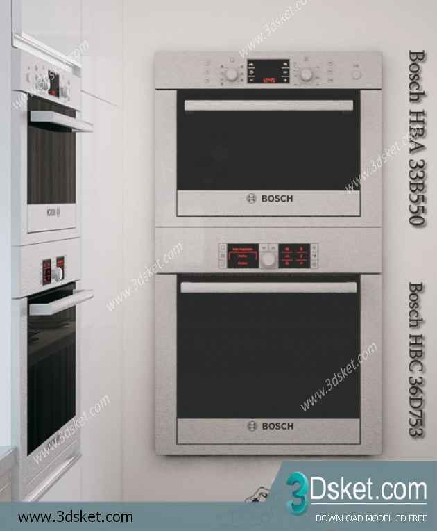 Free Download Kitchen Appliance 3D Model 060
