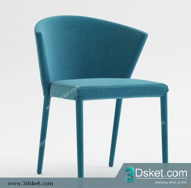 3D Model Chair Free Download 0138