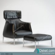 3D Model Arm Chair Free Download 253