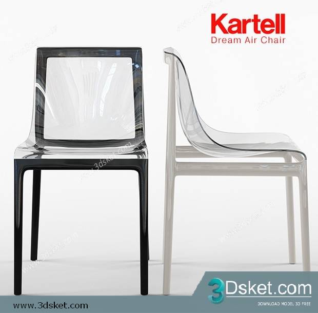 3D Model Chair Free Download 0140