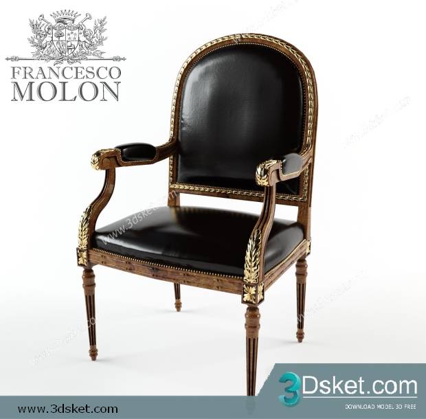 3D Model Chair Free Download 0141