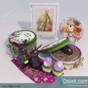 Free Download Decorative set 3D Model 0184