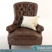 3D Model Arm Chair Free Download 257