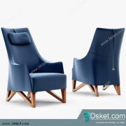 3D Model Arm Chair Free Download 259