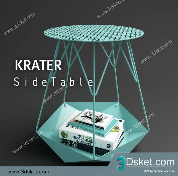 3D Model Table Free Download 0119