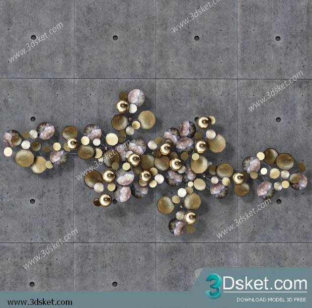 Free Download Ceiling Light 3D Model 0139