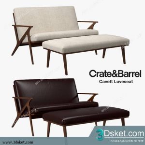 3D Model Arm Chair Free Download 261