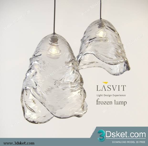 Free Download Ceiling Light 3D Model 0141