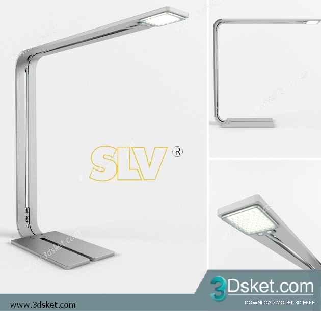 Free Download Table Lamp 3D Model 091