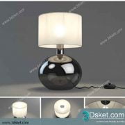 Free Download Table Lamp 3D Model 092
