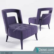 3D Model Arm Chair Free Download 262