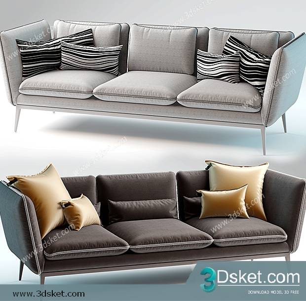 3D Model Sofa Free Download 160