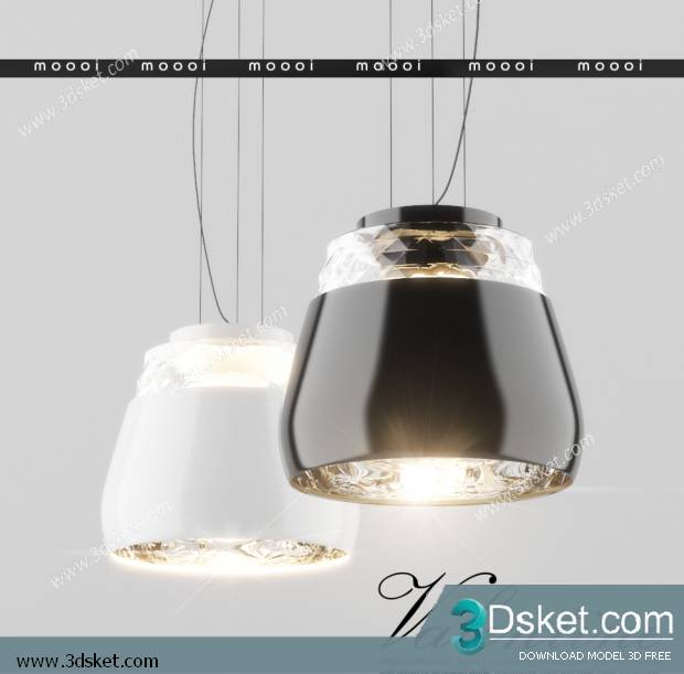 Free Download Ceiling Light 3D Model 0145