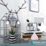 Free Download Decorative set 3D Model 0190
