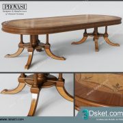 3D Model Table Chair Free Download 039