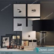 Free Download Decorative set 3D Model 0195