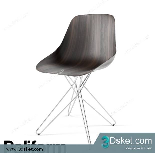 3D Model Chair Free Download 0152