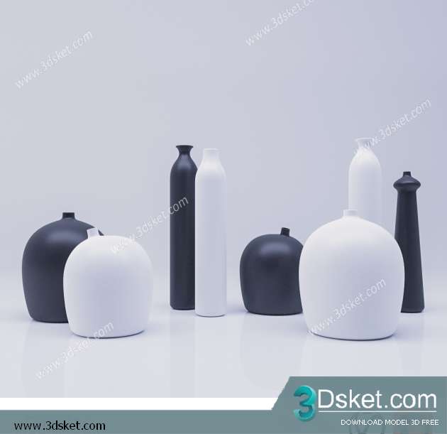 Free Download Vase 3D Model 0100
