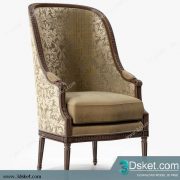3D Model Arm Chair Free Download 266